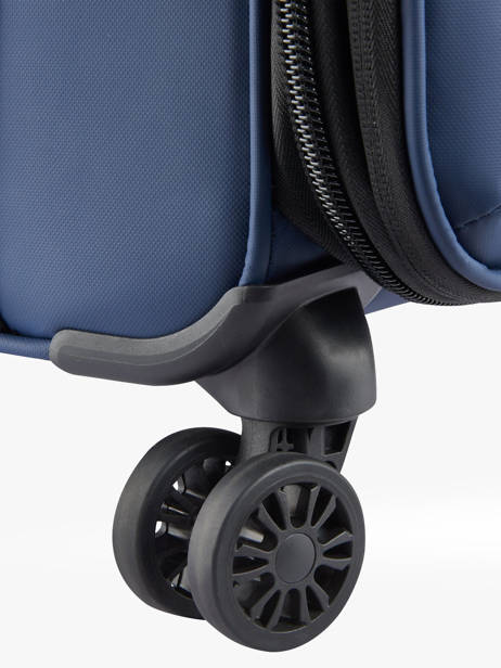 Soepele Reiskoffer Op Wieltjes Maubert 2.0 Delsey Blauw maubert 2.0 3813821W ander zicht 2